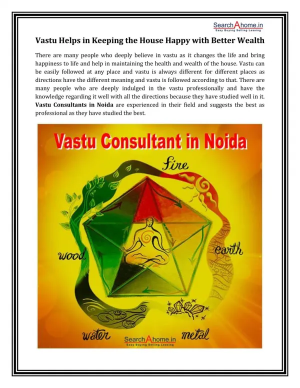Vastu Consultants in Noida