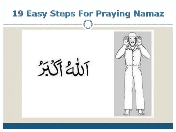 19 Easy Steps For Praying Namaz