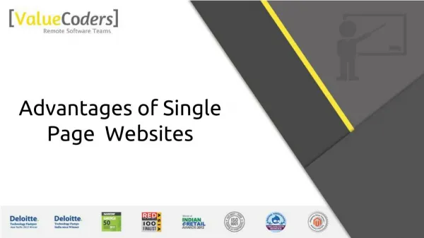 Advantages of Single Page Websites