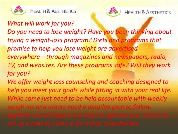 Excellent Medical Weight Loss Solutions in Chattanooga