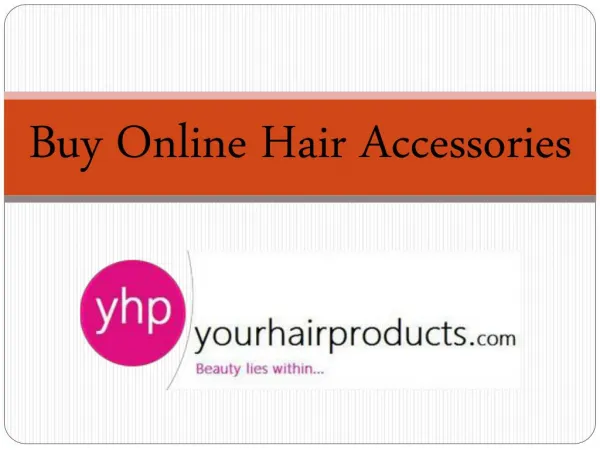 Buy Online Hair Accessories