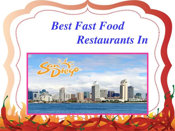 San Diego Best Restaurants