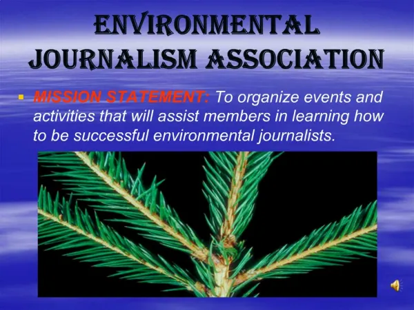 Environmental Journalism Association