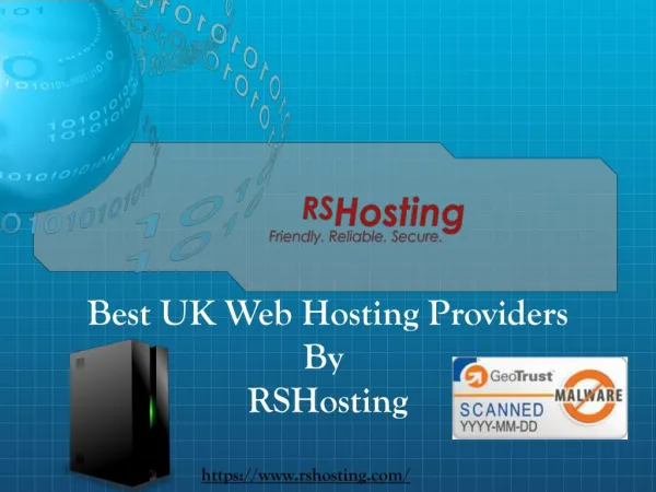 Best UK Web Hosting Provider - RSHosting