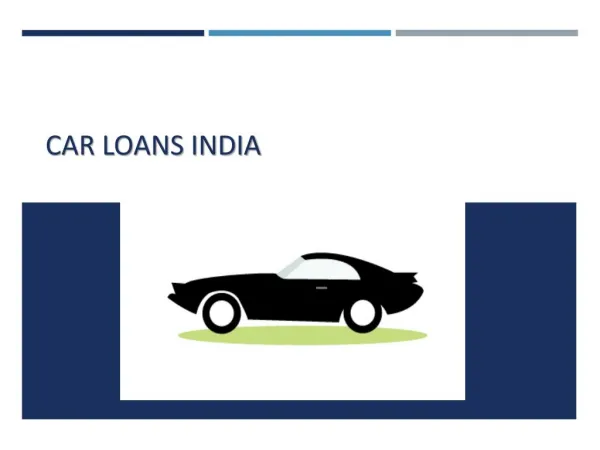 How to select a Car Loan bank?