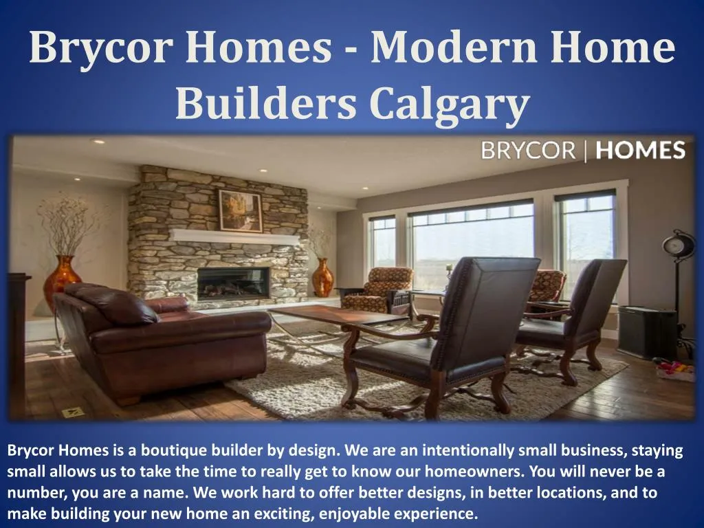 brycor homes modern home builders calgary