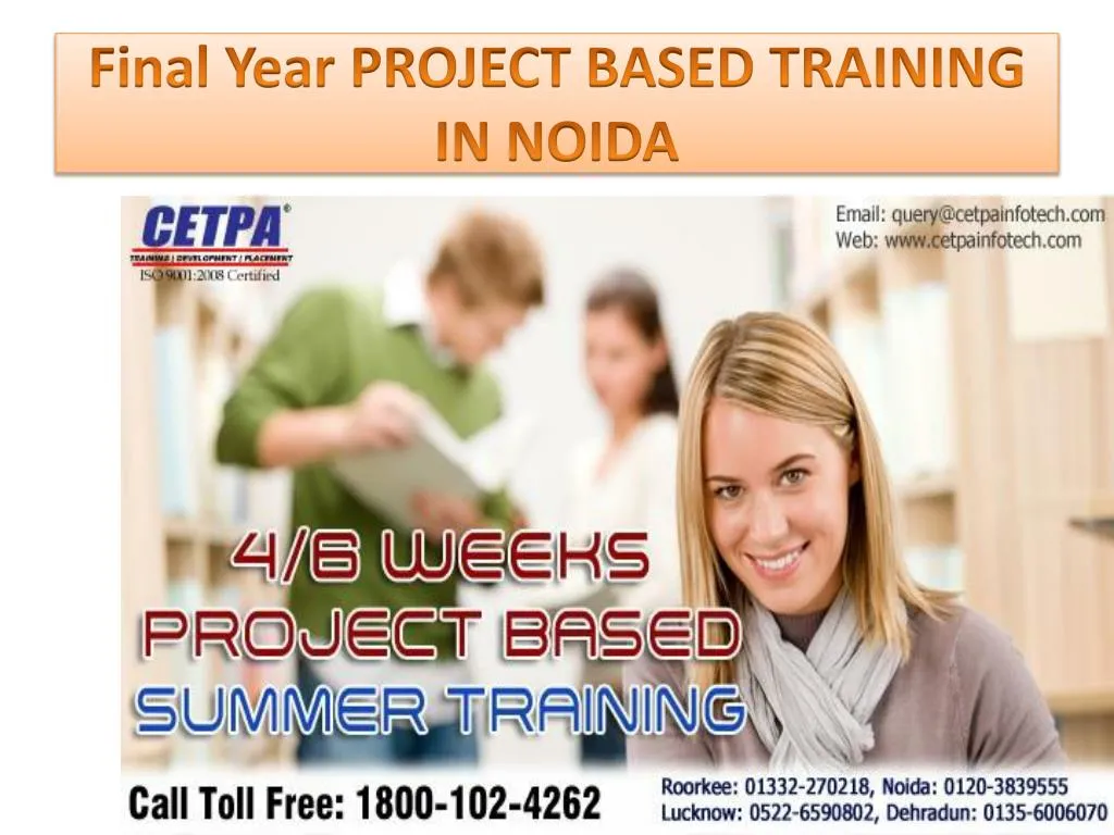 final year project based training in noida