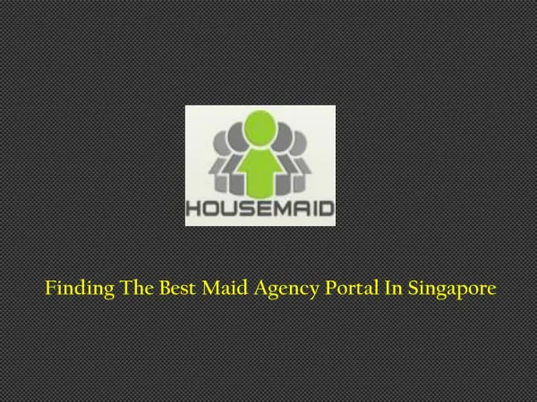 Best Maid Agency Portal