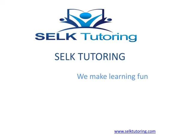 Why should choose online tutoring!