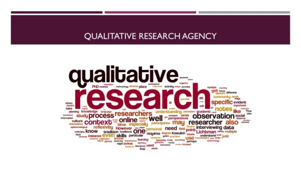 What to Look For When Hiring Indian Qualitative Research Agency