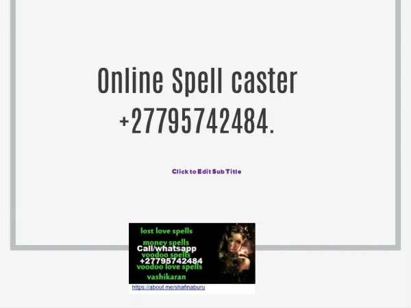 Online spell caster 27795742484