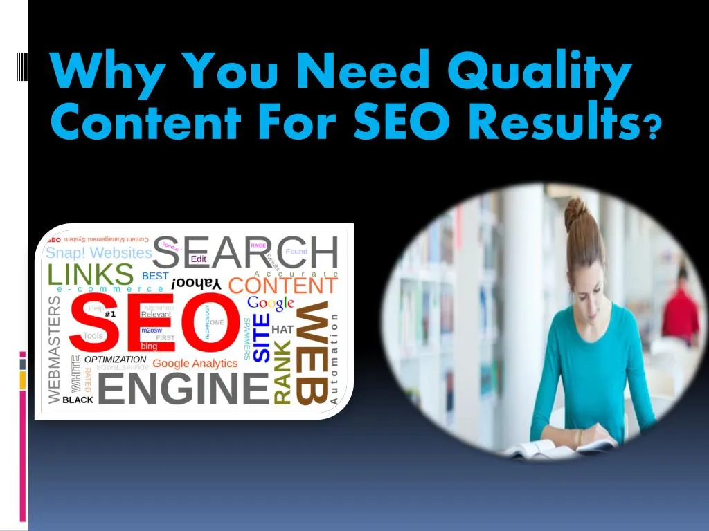 why you need quality content for seo results