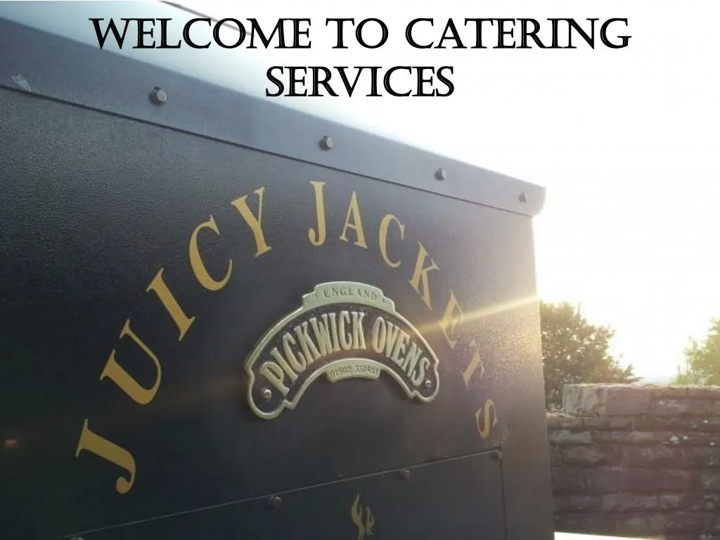 welcome to catering services