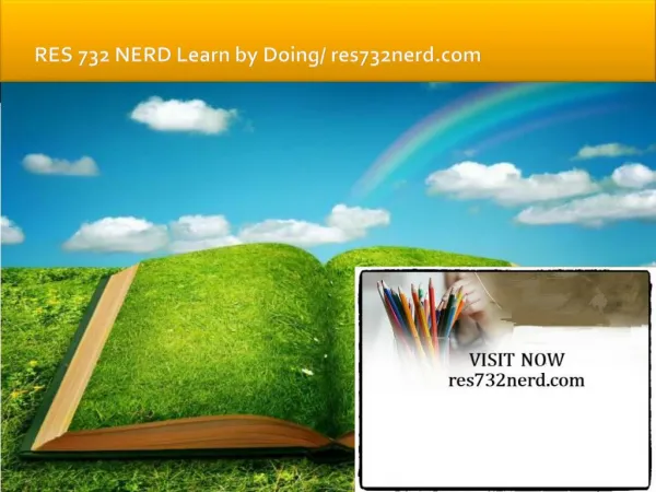 RES 732 NERD Learn by Doing/res732nerd.com