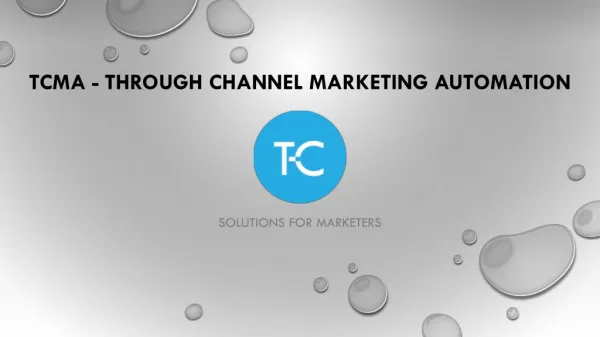 Through-Channel Marketing