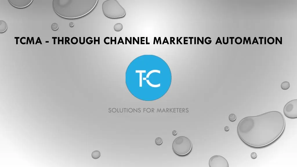 tcma through channel marketing automation