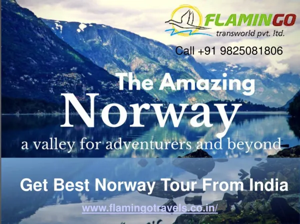 Discover the Magnificent Places During Norway Tour