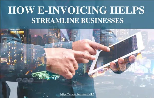 The Benefits of e-Invoicing