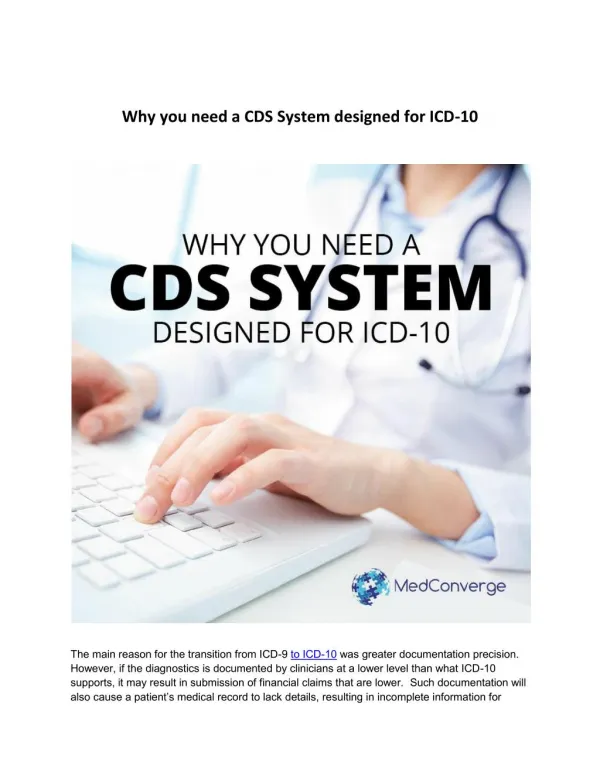 ICD-10 Services