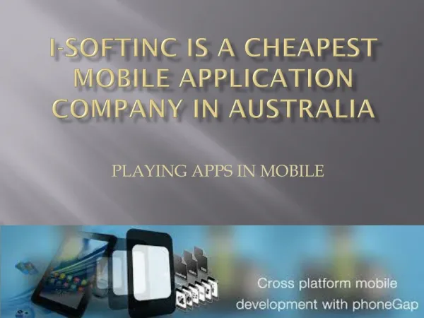 cheapest mobile application company in Australia | Canada