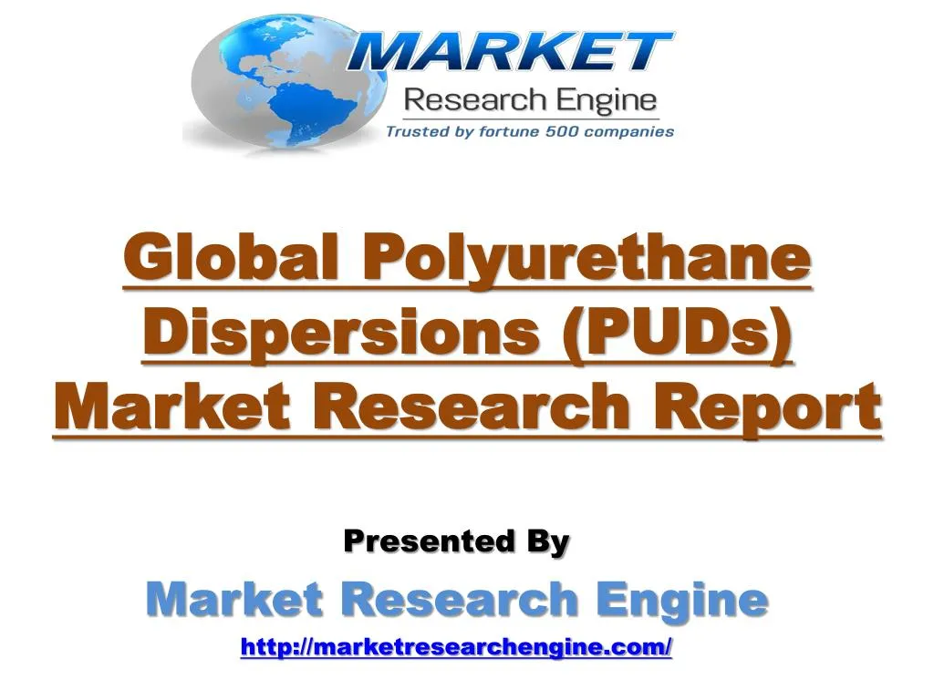global polyurethane dispersions puds market research report