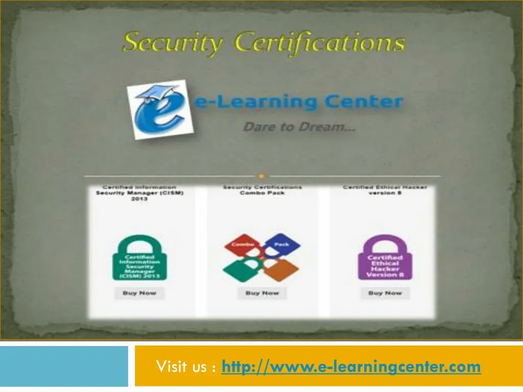 visit us http www e learningcenter com