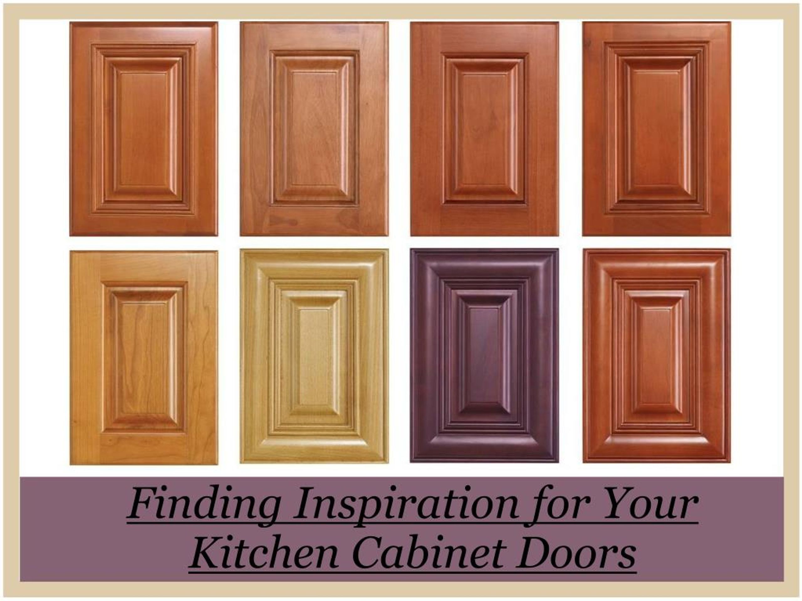 PPT - Finding Inspiration for Your Kitchen Cabinet Doors PowerPoint ...