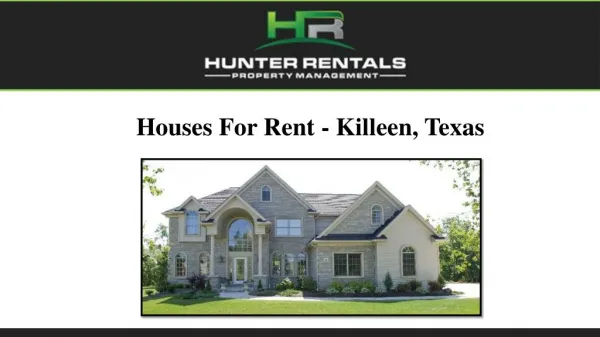 Houses For Rent - Killeen, Texas