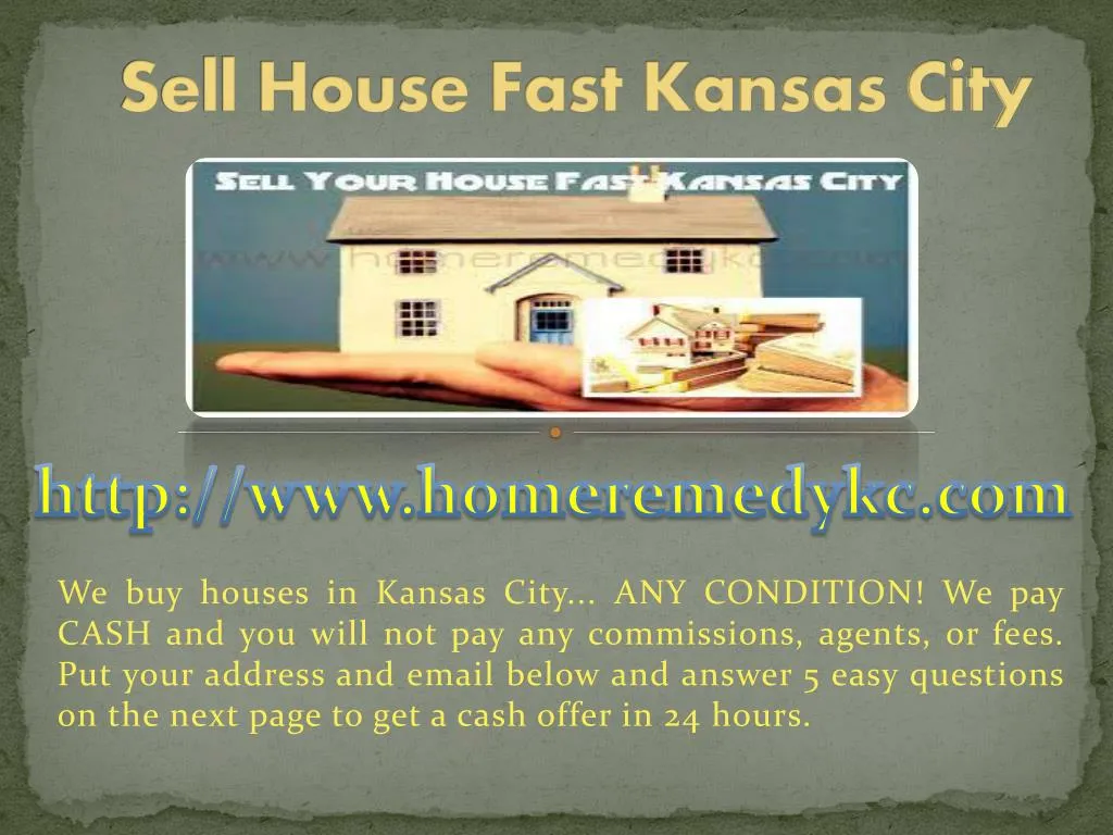 sell house fast kansas city