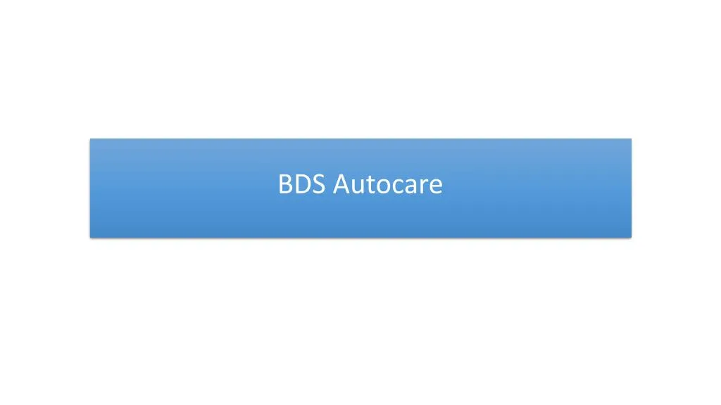 bds autocare