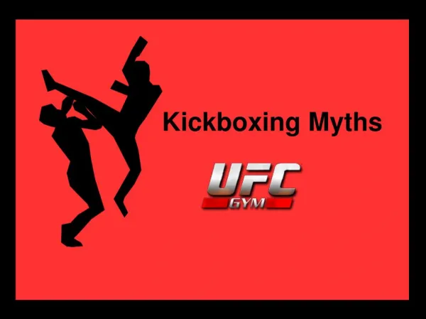 Kickboxing Myths