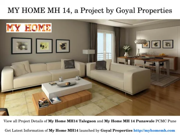 Ongoing Residential Homes in My Home MH 14 Pune for Sale