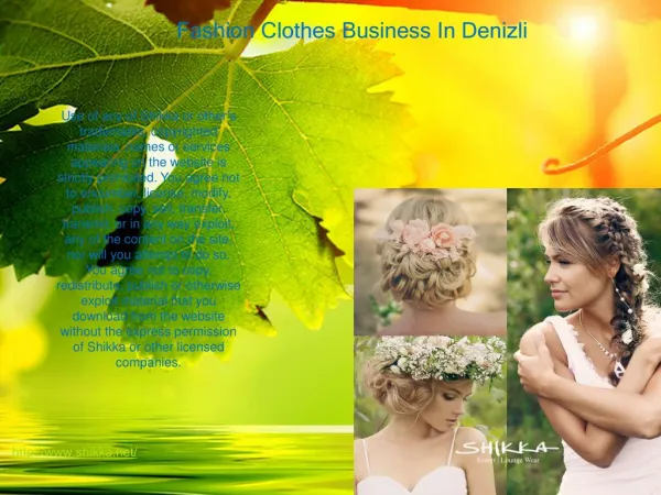 Cloth Fashion Style In Denizli