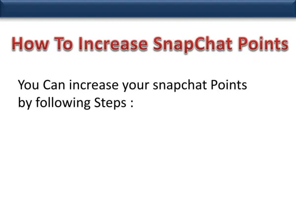 Buy Snapchat Points