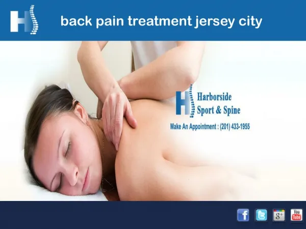 Back pain treatment jersey city