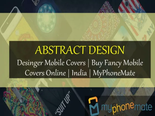 Desinger Mobile Covers | Buy Fancy Mobile Covers Online | India | MyPhoneMate