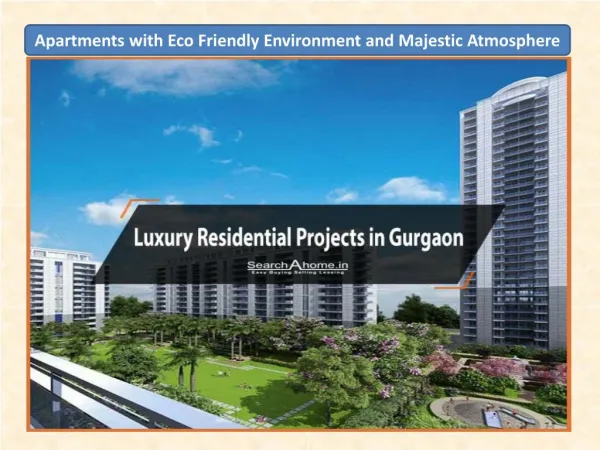 Luxury Residential Apartments in Gurgaon