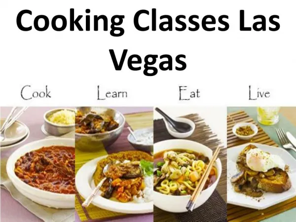 Cooking Classes Las Vegas