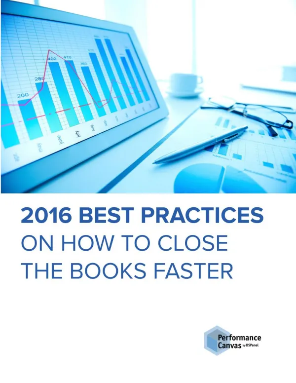 2016 Best Practices On How To Close The Books Faster