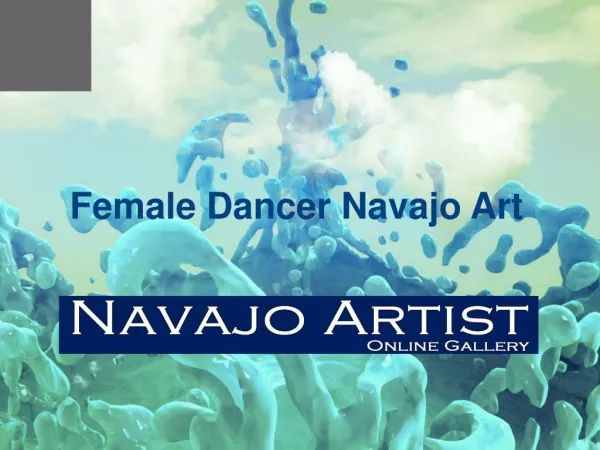 Female Dancer Navajo Art