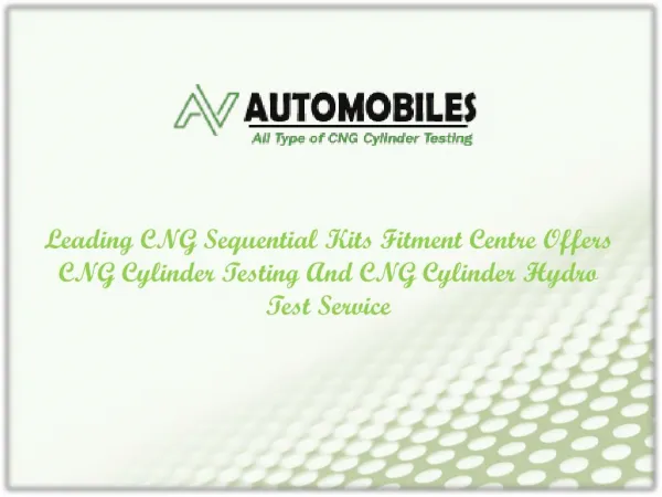 CNG Cylinder Hydro Testing Service In Delhi