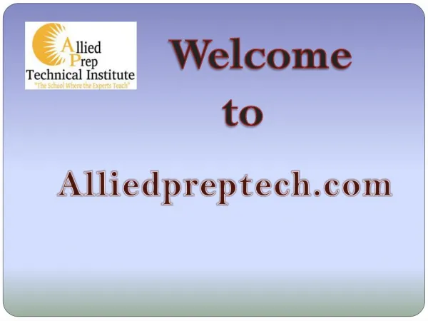 Allied Prep Tech Institute