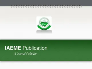CALL FOR PAPER - slide 1