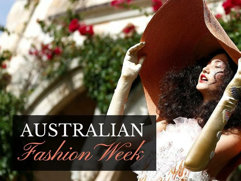 australian fashion week