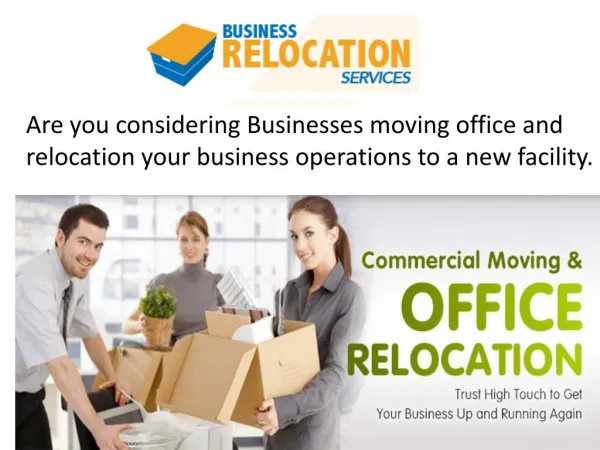 How To Manage The Chaos While Office Relocation?