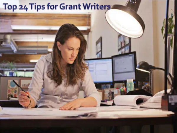 Top 24 Tips for Grant Writers