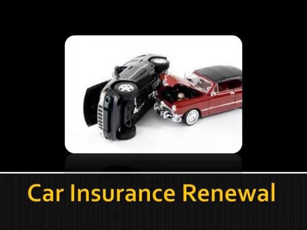 Save money while renewing motor insurance policy…