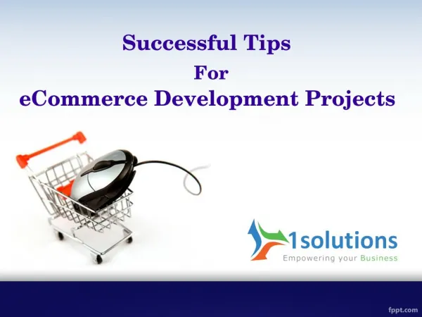 Successful Tips For A eCommerce Development Projects