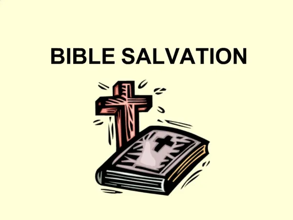 BIBLE SALVATION