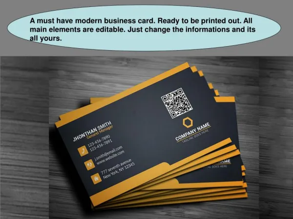 Business Card design